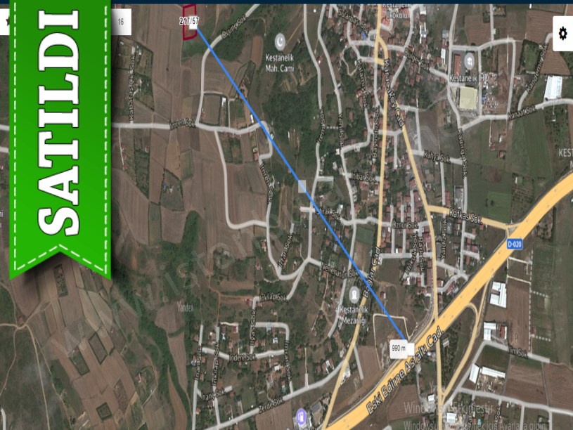Çatalca Kestanelikte Satılık Arsa , 180 M2 Evlerin Yakını 