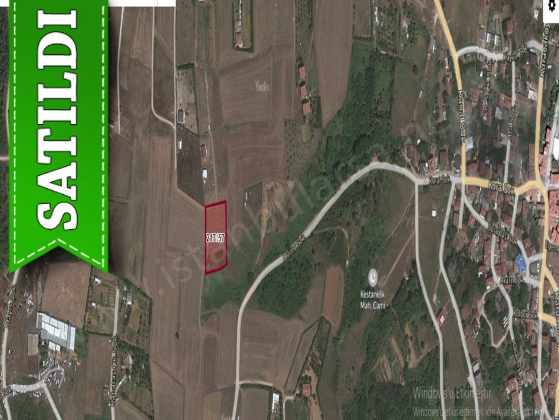 Çatalca Kestanelikte Satılık Arsa , 180 M2 Evlerin Yakını 