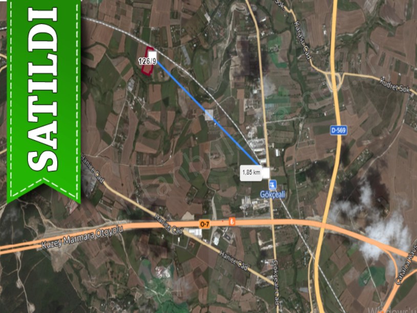 Çatalca Gökçealide Satılık Arsa , 2,500 m2 Yola Cephe Evlerin Bitişiği