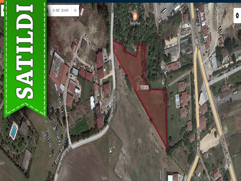 Çatalca Gökçealide Satılık Arsa , 721 M2 Evlerin Yakını Yola Cephe
