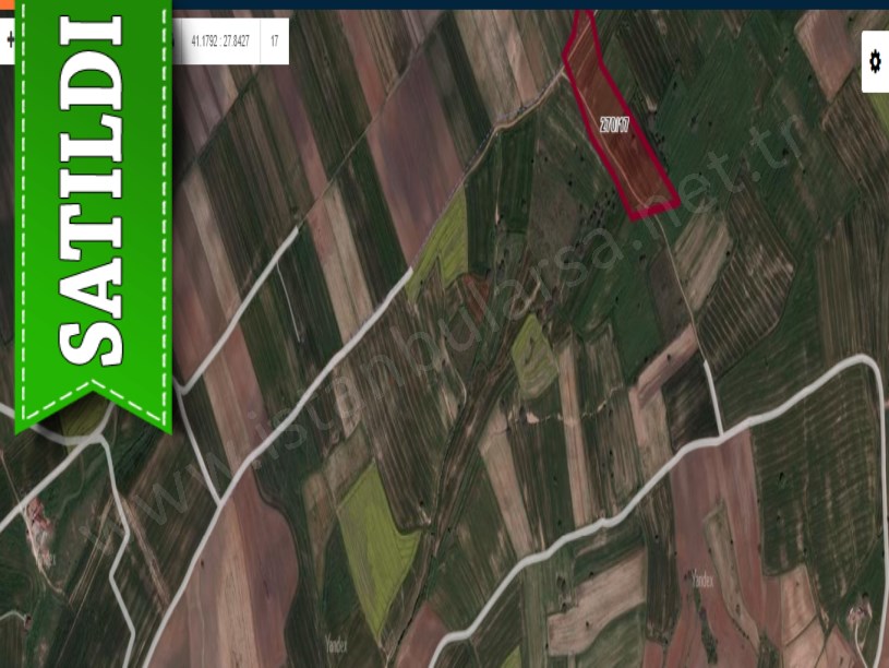 Tekirdağ Çorlu Kemalettin Mah. Satılık Arsa , 1000 M2 Hisseli