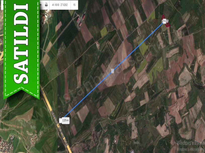 Tekirdağ Çorlu Kemalettin Mah. Satılık Arsa , 1000 M2 Hisseli