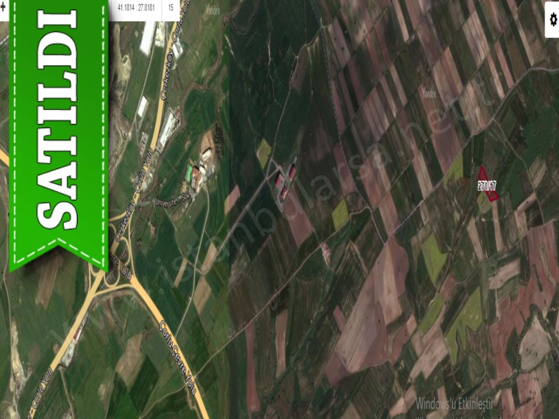 Tekirdağ Çorlu Kemalettin Mah. Satılık Arsa , 1000 M2 Hisseli