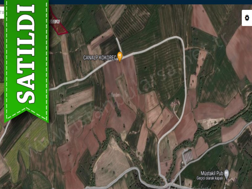 Tekirdağ Çorlu Kemalettin Mah. Satılık Arsa , 1000 M2 Hisseli