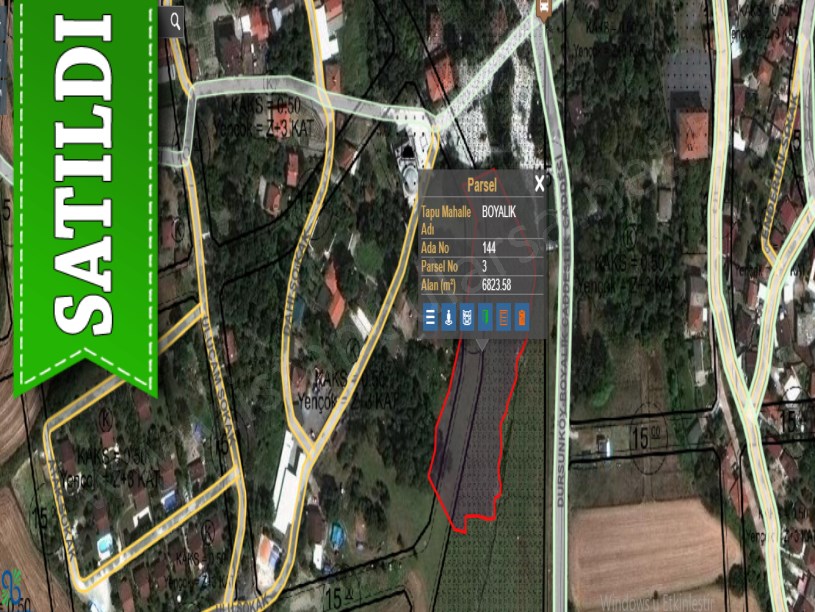 Arnavutköy Boyalıkta Satılık Arsa , 1,300 M2 Caddeye Yakın İmarlı