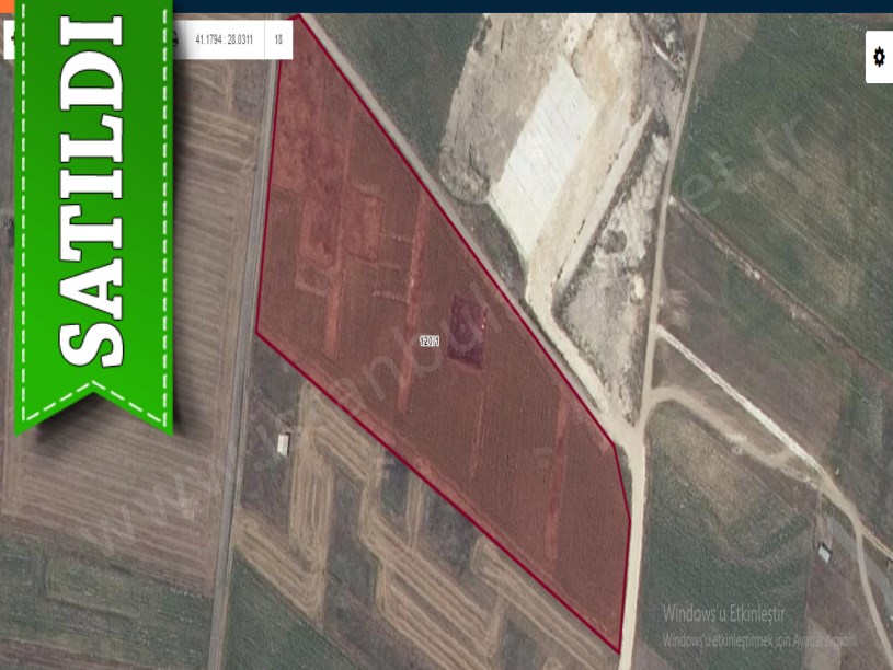 Silivri Çantada Satılık Arsa , 265 m2 Etrafı Çevrili