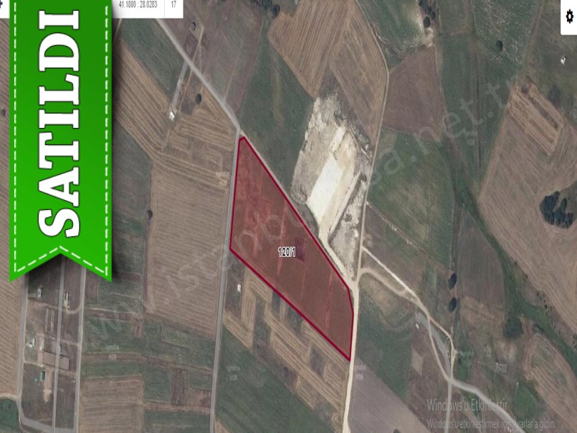 Silivri Çantada Satılık Arsa , 265 m2 Etrafı Çevrili