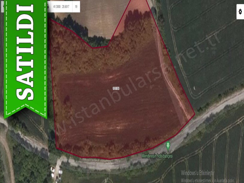 Arnavutköy Balabanda Satılık Arsa , 1,040 M2 Cadde Cephe
