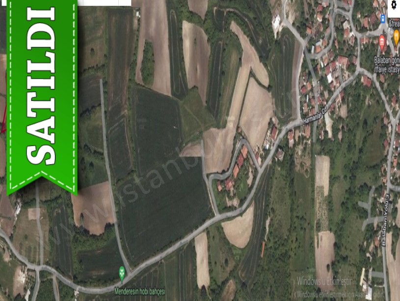 Arnavutköy Balabanda Satılık Arsa , 990 m2 Yolu Var