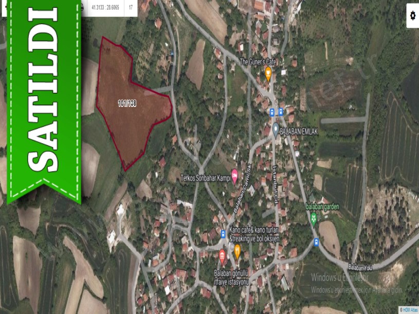 Arnavutköy Balabanda Satılık Arsa , 2 Dönüm Merkezde İmar İçi