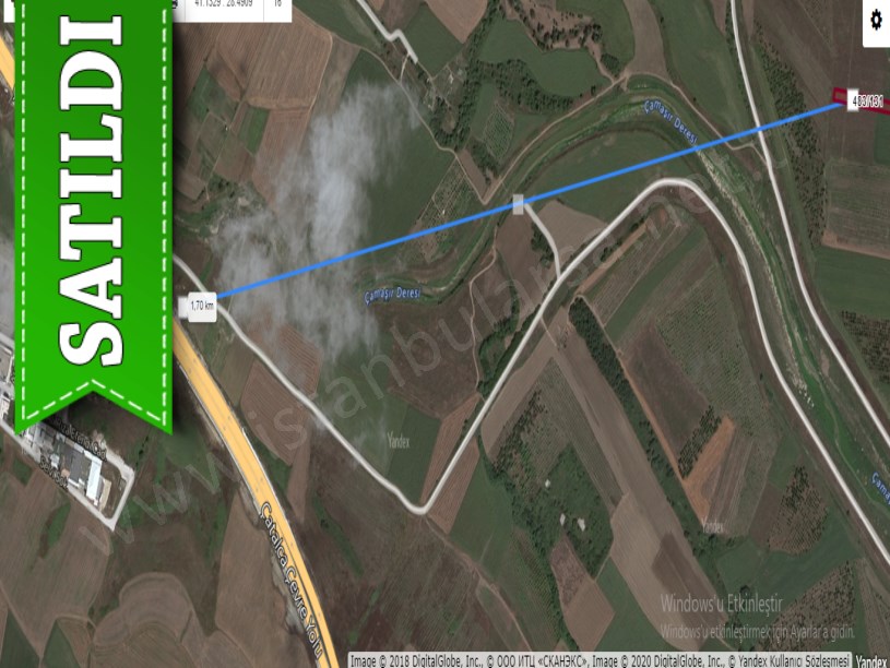Çatalca Ferhatpaşada Satılık Arsa , 181 M2 Yolu Var