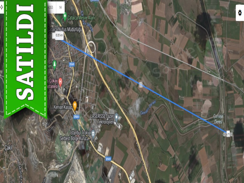 Çatalca Ferhatpaşada Satılık Arsa , 418 m2 Hisseli 