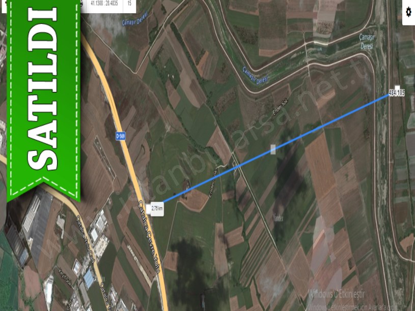 Çatalca Ferhatpaşada Satılık Arsa , 418 m2 Hisseli 
