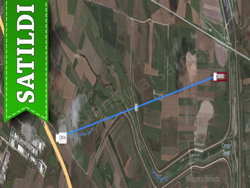 Çatalca Ferhatpaşada Satılık Arsa , 283 m2 Yolu Var 