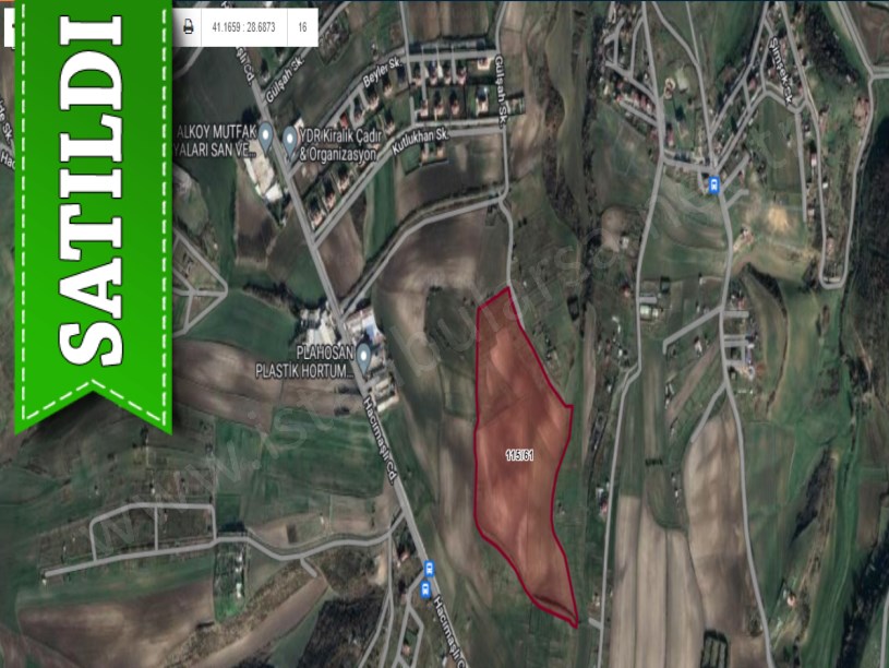 Arnavutköy Hacımaşlıda Satılık Arsa , 1000 M2 Yolu Var Çevrilebilir