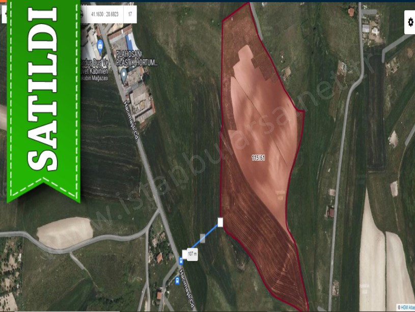 Arnavutköy Hacımaşlıda Satılık Arsa , 1000 M2 Yolu Var Çevrilebilir