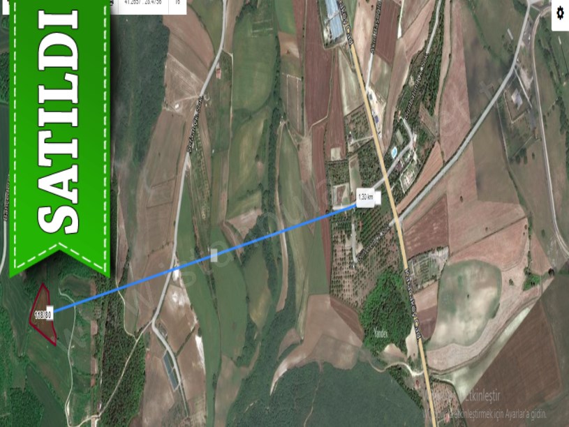 Çatalca Dağyenicede Satılık  Arsa , 702 M2 Yolu Var Hisseli 