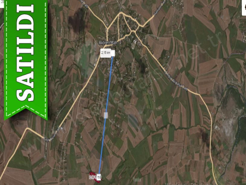 Silivri Akörende Satılık Arsa ,1,951 m2 Yola Cephe Hisseli 