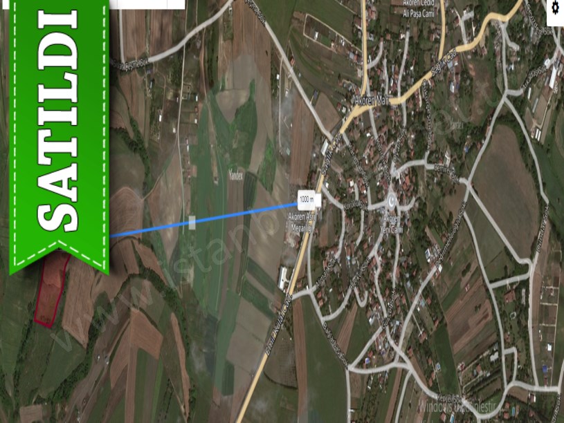 Silivri Akörende Satılık Arsa ,894 m2 Evlerin Yakını