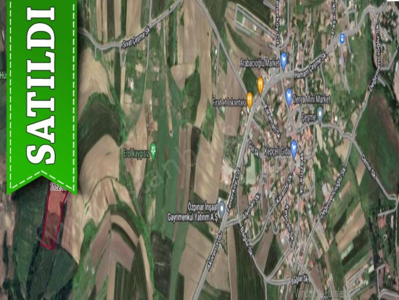 Silivri Akörende Satılık Arsa ,894 m2 Evlerin Yakını