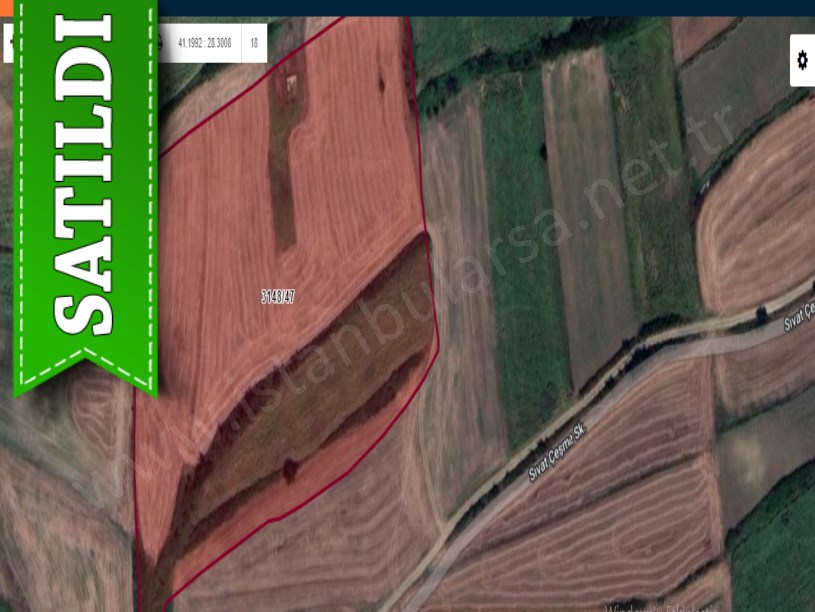 Silivri Akörende Satılık Arsa , 436 M2  Evlerin Yakını Hisseli 