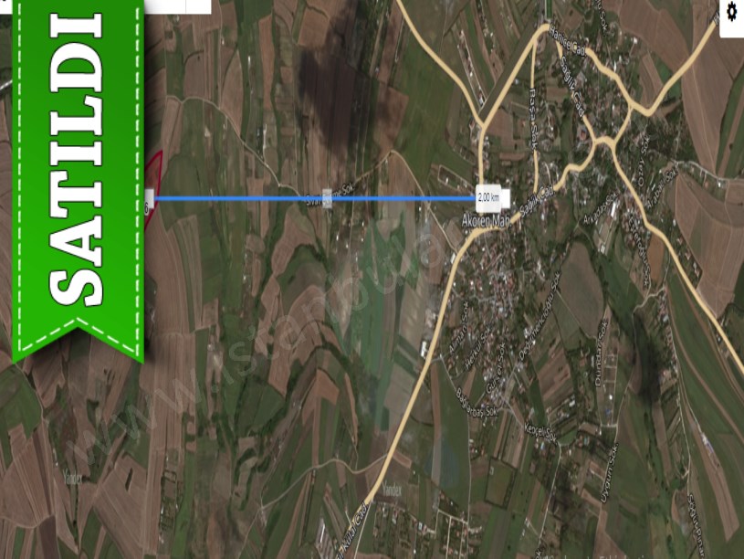 Silivri Akörende Satılık Arsa , 227 M2 Yola Cephe  Evlerin Yakını