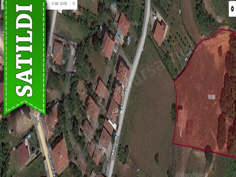 Çatalca Akalanda Satılık Arsa , 400 m2 Köy İçi Caddeye Yakın