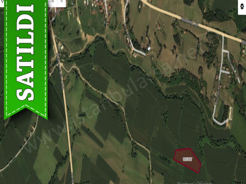 Çatalca Karacaköyde Satılık Arsa , 475 M2 Merkeze Yakın 