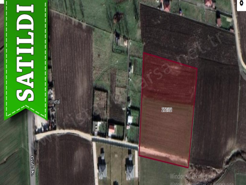 Çatalca Kestanelikte Satılık Arsa , 1,385 M2 Etrafı Çevrili Çaplı