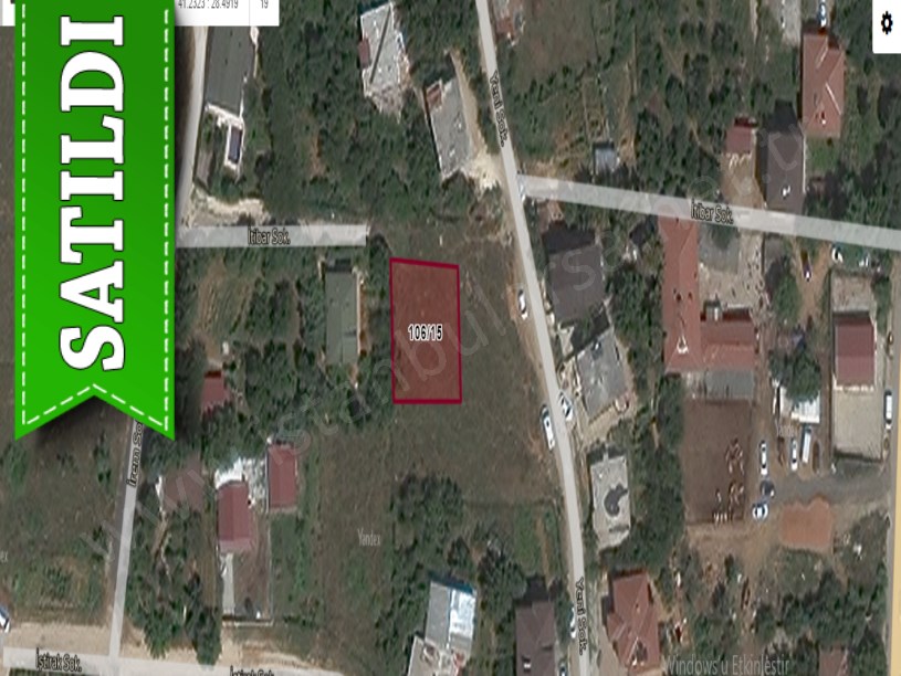Çatalca Kestanelikte Satılık Arsa , 403 M2 Müstakil Merkezde İmarlı
