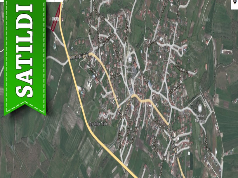 Çatalca Aydınlarda Satılık Arsa , 2,173 m2 Asfalt Yola Cephe Müstakil