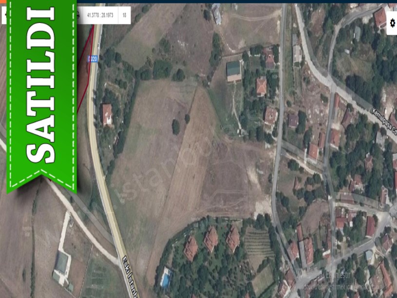 Çatalca Aydınlarda Satılık Arsa , 2,173 m2 Asfalt Yola Cephe Müstakil