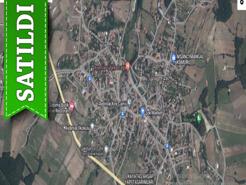 Çatalca Aydınlarda Satılık Arsa , 2,173 m2 Asfalt Yola Cephe Müstakil