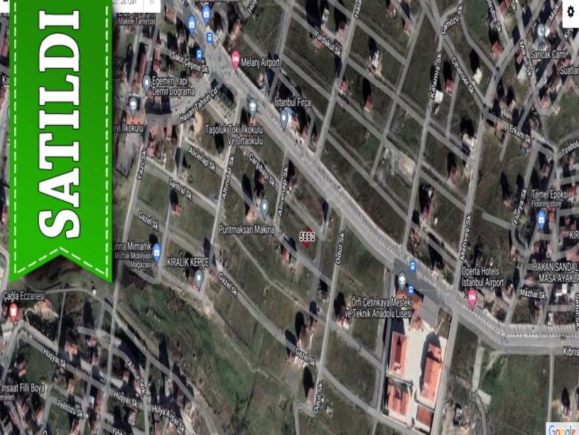 Arnavutköy Çardaktepede Satılık Arsa , 174 M2 Kıbrıs Caddesine Yakın İmarlı