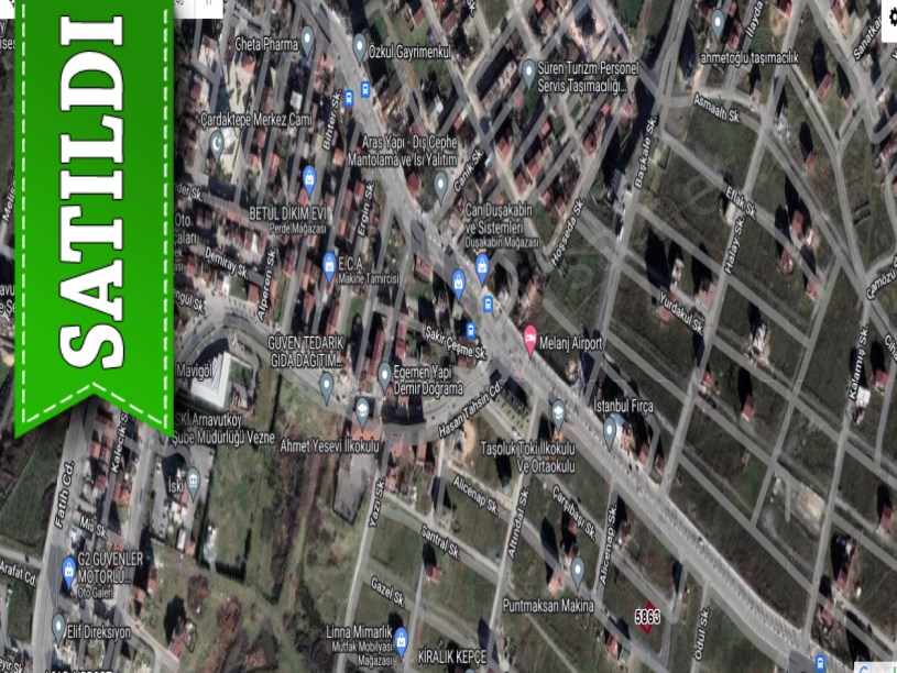 Arnavutköy Çardaktepede Satılık Arsa , 174 M2 Kıbrıs Caddesine Yakın İmarlı