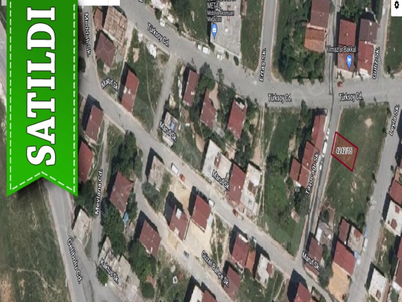 Arnavutköy Boğazköyde Satılık Arsa ,166 M2 Caddeye Yakın Müstakil