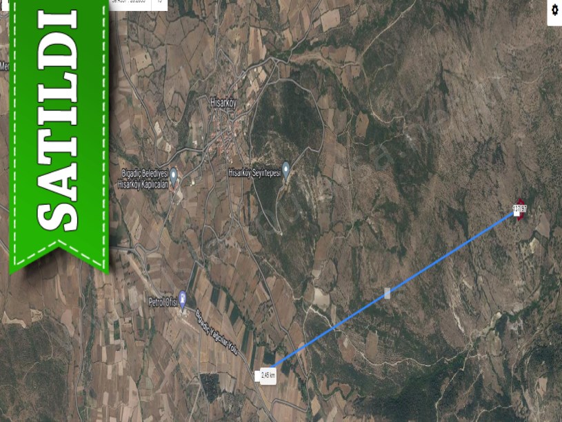 Balıkesir Bigadiç Okçular Mah, Satılık Tarla , 4,194 m2 Müstakil