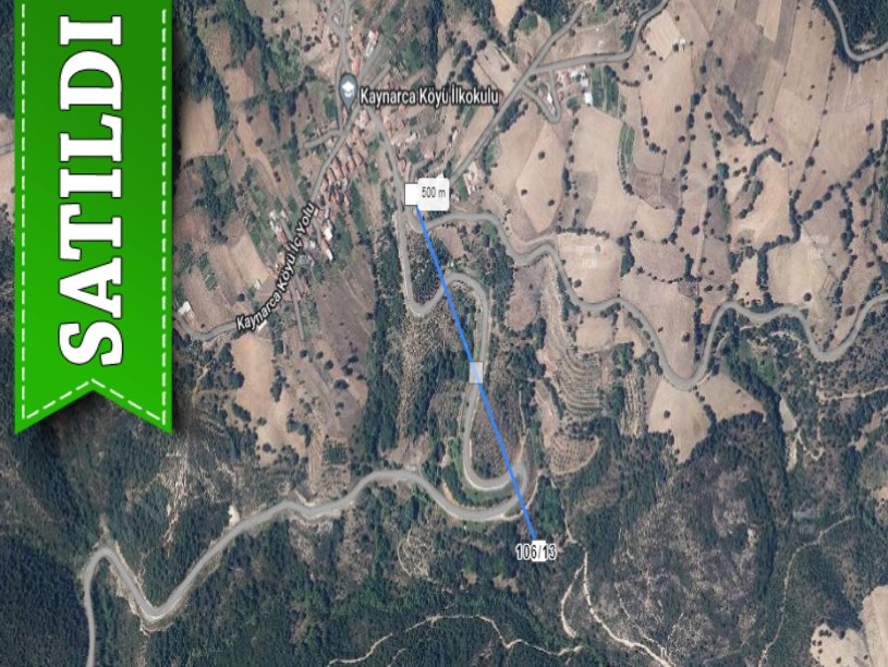 Çanakkale Biga Kaynarcada Satılık Arsa , 134 m2 Yola Yakın Müstakil