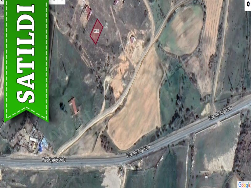 Kırklareli Vize Mehmet Akif Mah, Satılık Arsa , 459 m2 Müstakil