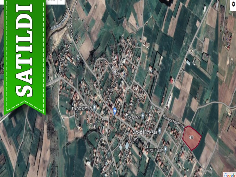 Tekirdağ Kapaklı Bahçeağıl Mah , Satılık Arsa , 480 m2 Merkezde 