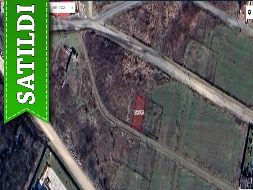 Tekirdağ Kapaklı Bahçelievler Mah. Satılık Arsa , 231 m2 OSB Yakını Müstakil