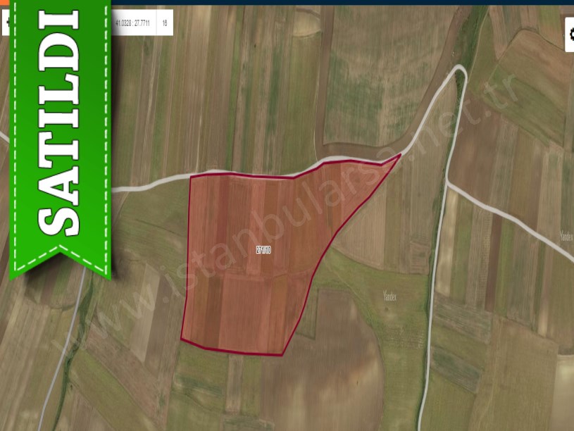 Tekirdağ Marmaraereğli Çeşmeli Mah Satılık Arsa , 225 M2 Yolu Var Hisseli 