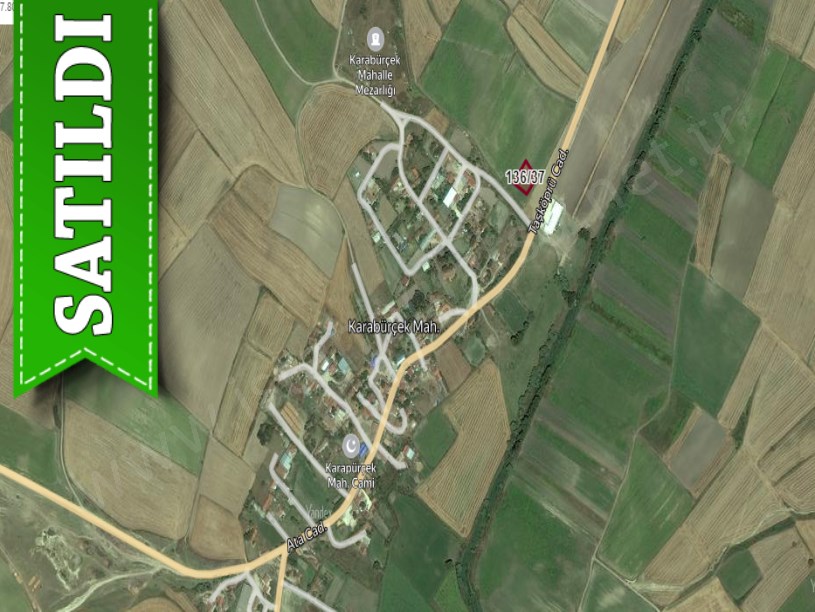 Tekirdağ Saray Karabürçekte Satılık Arsa , 275 m2 Köy İçi