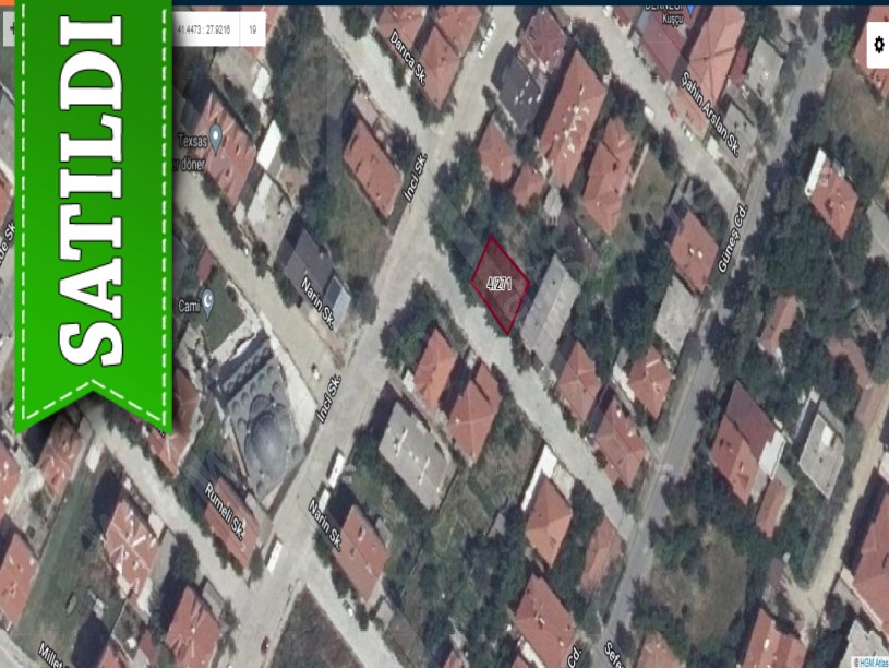 Tekirdağ Saray Yeni Mah. Satılık Arsa , 182 m2 Merkezde Çevrili  Müstakil 