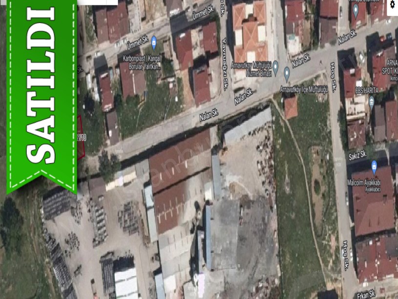 Arnavutköy Haraççıda Satılık Arsa , 110 m2 4 kat İmarlı Merkezde