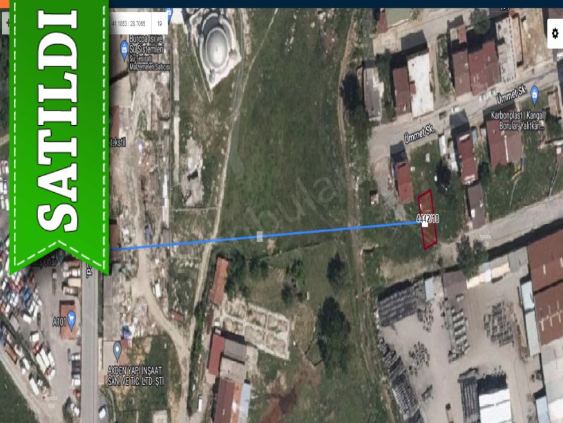 Arnavutköy Haraççıda Satılık Arsa , 110 m2 4 kat İmarlı Merkezde