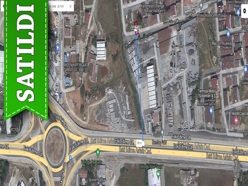 Arnavutköy Haraççıda Satılık Arsa , 110 m2 4 kat İmarlı Merkezde