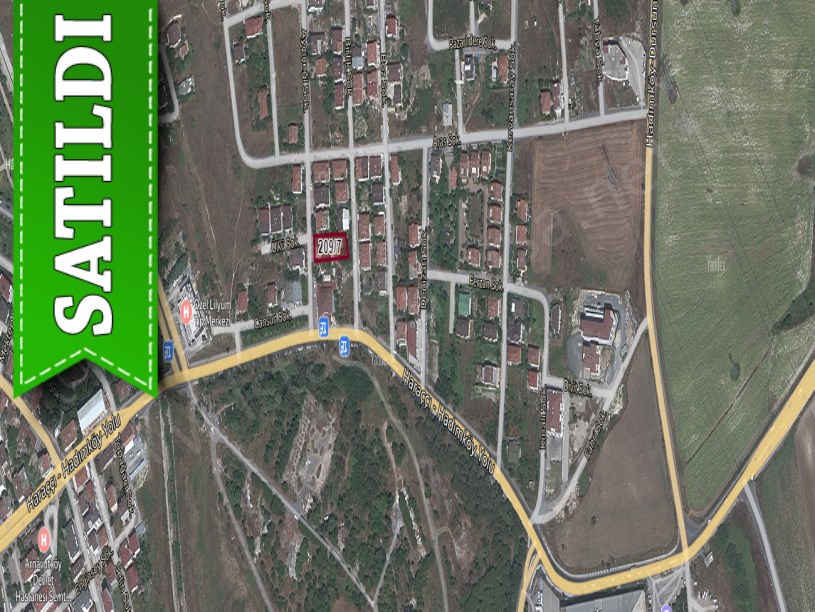 Arnavutköy Hadımköyde Satılık Arsa , 752 M2 İmarlı Müstakil Merkezde