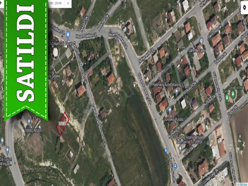 Arnavutköy Hadımköyde Satılık Arsa , 445 M2 Caddeye Yakın Müstakil