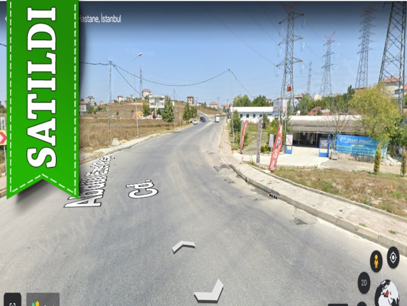 Arnavutköy Hadımköyde Satılık Arsa , 445 M2 Caddeye Yakın Müstakil